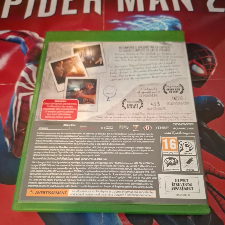 LIFE IS STRANGE XBOX ONE TBE PAL FR, photo 2 sur 3