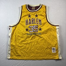 Harlem Globetrotters Jersey 35 "Geese" Platinum Fubu 3XL 75th anniversary 2002