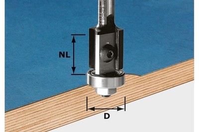 Festool 491082, Edge-Trimming Cutter with Reversible Blades HW S8 D19/20WM Z2