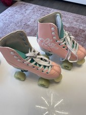  Rollschuhe Rio Damen  , Aprikose/Türkis. Nur einmal getragen. 