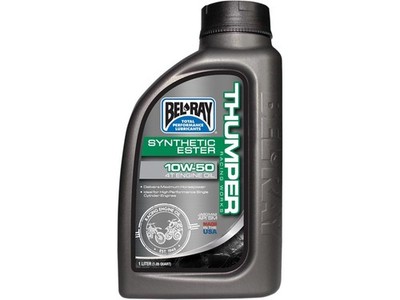 Bel-Ray Thumper Synthetic Ester 4T Engine Oil 10W50 Motorenoel 1Liter Flasche