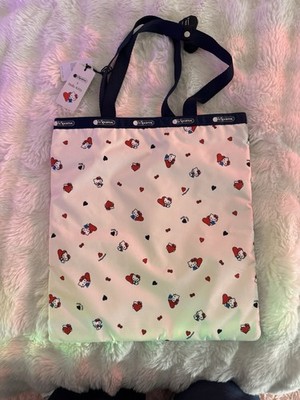 LeSportsac X Hello Kitty Heart to Heart Large Emerald Tote_Limited_Tracking