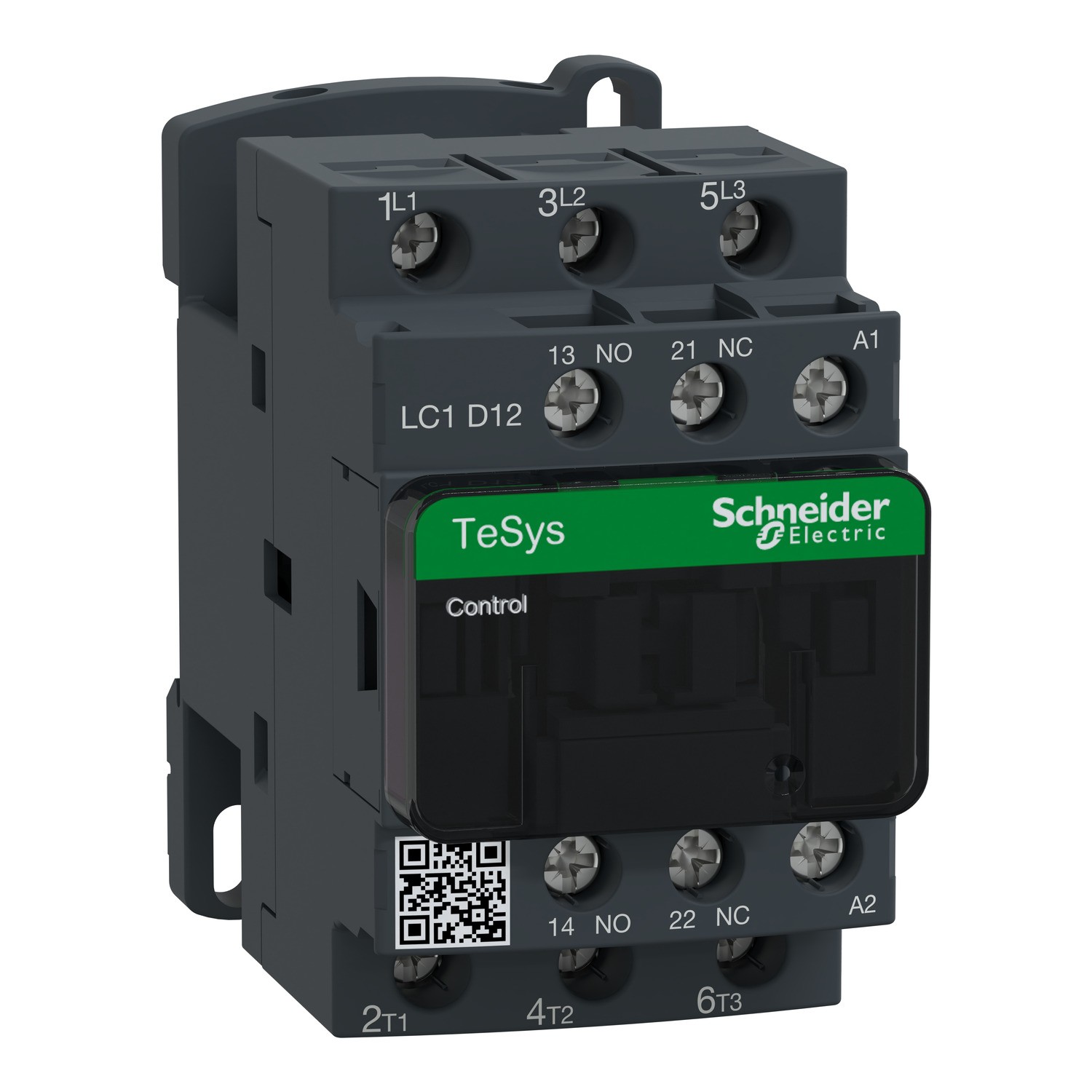 Schneider LC1D12M7 - Contactor TeSys D 3P AC3 12A 220VAC coil - Made In France