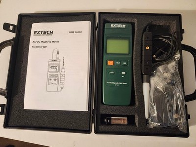 Extech MF100: Magnetic Field Meter AC/DC, with case