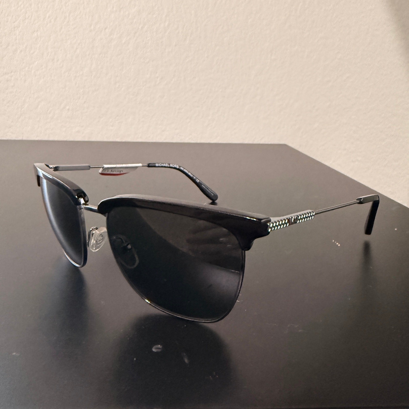 Michael Kors 2063 Ely Sunglasses 332987 Black/Gunmetal - New