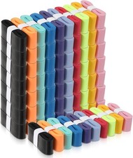 100 Pieces Tennis Racket Grip Tape Precut Tennis Badminton Racket Overgrips