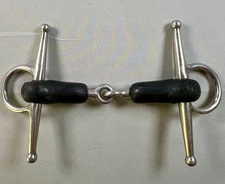 5" Rubber Full Cheek Bit