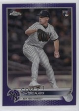 2022 Topps Chrome Update Purple Refractor JP Sears #USC110 1k2s