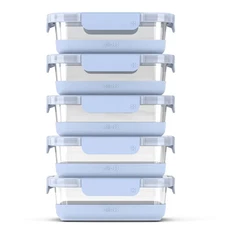 Ello Duraglass Refresh 10pc (set of 5) Glass Meal Prep Food Storage