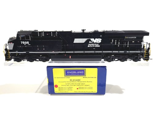 Overland OMI NS GE ES40DC Norfolk Southern #7505 HO modelo de latón #AA-1077-3 | Zustand: New: Other (See Details)