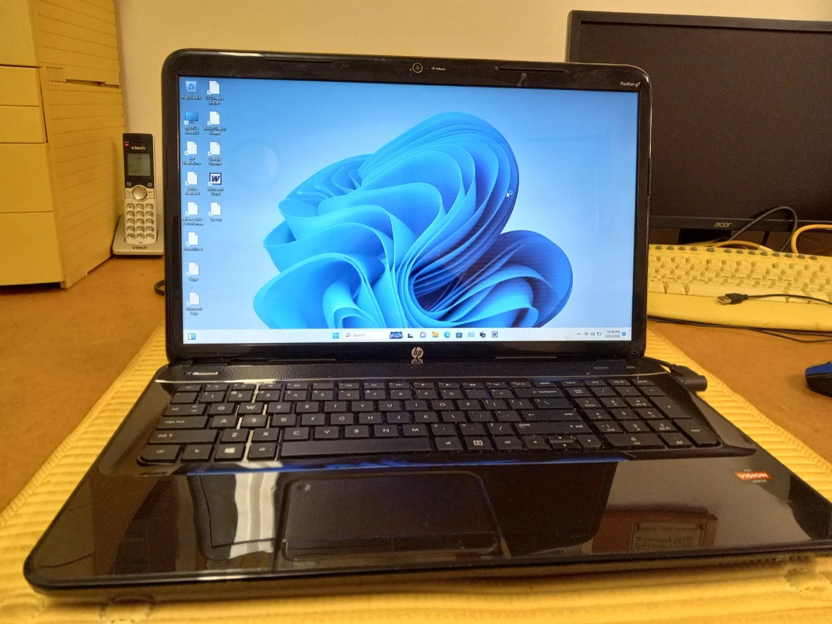 Hp pavillon dv7 notebook i3 Ram 8Go SSD 128Go Amd HD 7400M