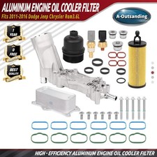 Engine Oil Cooler Filter Housing Fits 11-16 Dodge Jeep Chrysler Ram3.6L