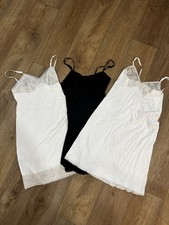 Vintage Vanity Fair Slip Dress Lot 70s 80s Set Of 3