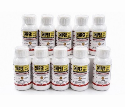 Sniper 1000EC DDVP Professional Insecticide 100ml (10 Bottles Bundle)