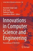 Harvinder Singh Saini (U. A.) | Innovations In Computer Science And Engineering