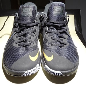 Nike Mens Fly By Low 908973-090 Black Basketball Shoes Lace Up Low Top Size  7 | eBay