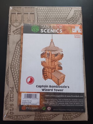 TTCombat - Fantasy Realms - CAPTAIN BAMBOOZLE'S WIZARD TOWER - New and Sealed