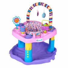 Evenflo Exersaucer Baby Kid Child Bouncing Activity Saucer Sweet Tea Party NEW