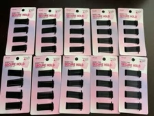 Lot of 10 Beauty 360 Bobby Pins Secure Hold 36 ct Black 360 total Free Shipping