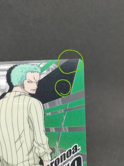 Roronoa Zoro OPCS-02-047 ONE PIECE Cool Style Card MORINAGA With
