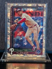 2025 Topps Series 2 - Trea Turner #450 Diamante Philadelphia Phillies