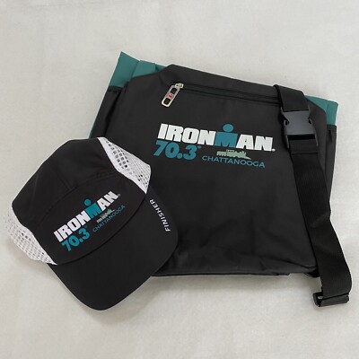 Ironman 70.3 Chattanooga Tennessee Sling Bag Finisher Hat Cap Boco Gear 2024 Lot