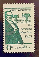 US Stamp # 1380 6 Cent  Daniel Webster Single  MNH OG 1969