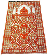 Muslim Travel Mat, Islamic Prayer Rug  Sajda Mat Best Qualiy-RED with Bag