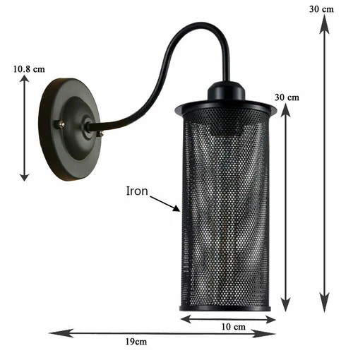  Wall Light Sconce Industrial Retro Indoor Lamp Light Fittings Corridor Bedroom - Picture 18 of 25