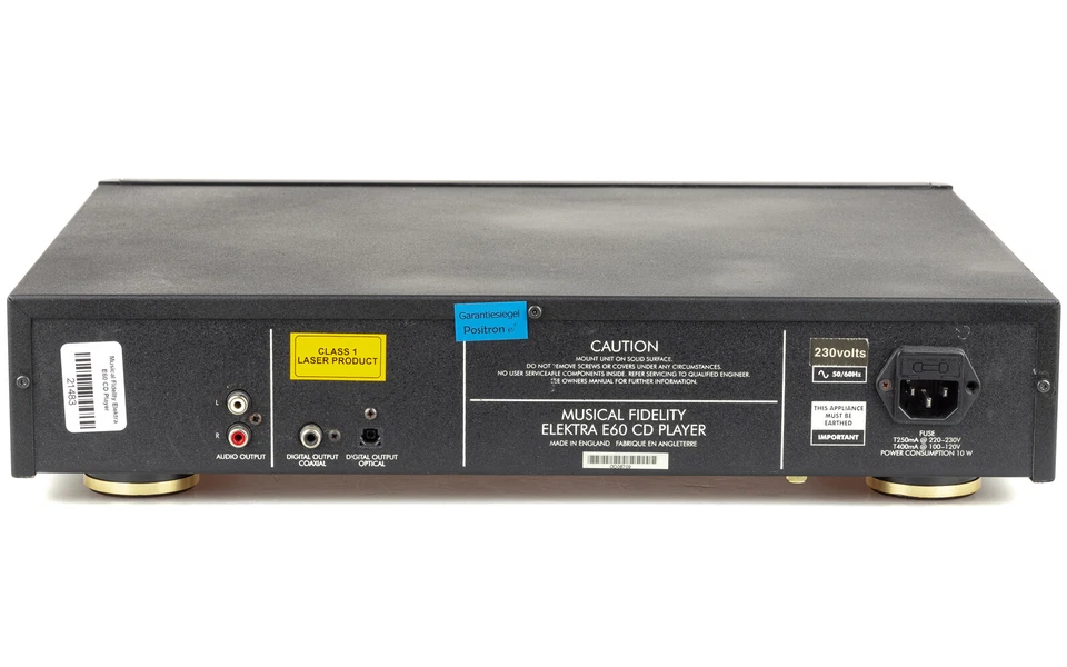 Musical Fidelity Elektra E60 CD Player / 2 x Digital / gewartet 1 J Garantie [1] - Bild 4 von 4