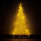 6m Wall Hanging Mounted Space Saving Christmas Light Up Tree 480 LEDs