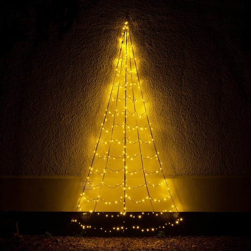 Wall Tree Ornaments Christmas 480 Warm White LED Timer Function