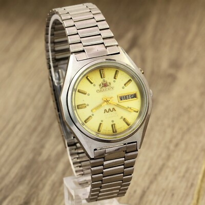Orient AAA Crystal LH L469135 all stainless steel automatic