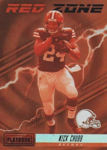 2022 Panini Playbook Nick Chubb #RZ-13
