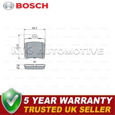 Bosch Rear Brake Pads Set Fits Mercedes C-Class SLK CLK CLC-Class E-Class