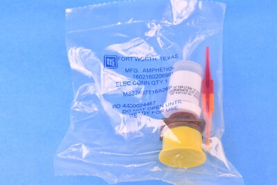 Ampenol Circular MIL Spec Connector 26P 16SZ Wall Mount Pin Male MS27497T16A26P