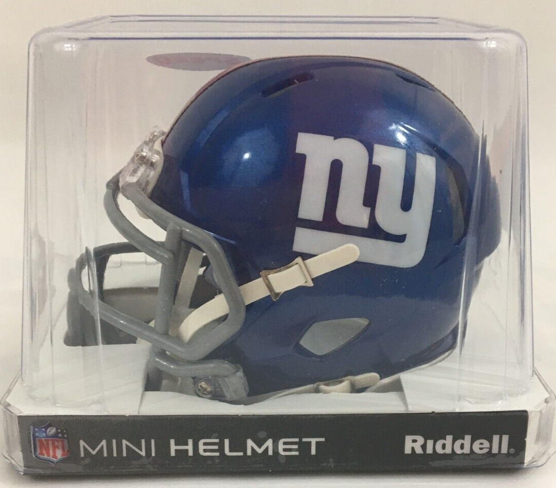 New York Giants Mini Football Helmet Riddell Speed NFL Mini Helmet eBay
