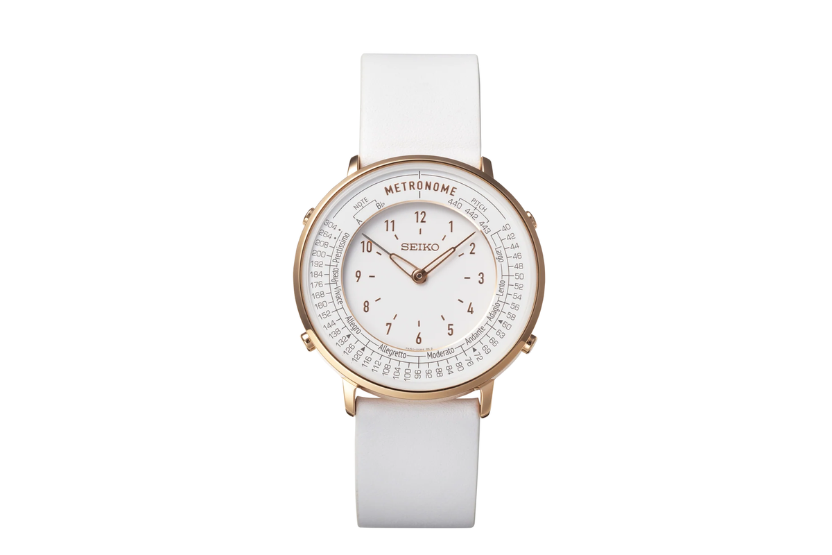 SEIKO メトロノームウォッチ　Standard Line SMW002A メトロノームウオッチ Standard Line（ホワイト） – みらい奏楽舎