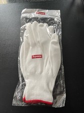 Supreme FW20 Rubberized Gloves 100 Authentic FALL WINTER 2020 White NIB Sealed