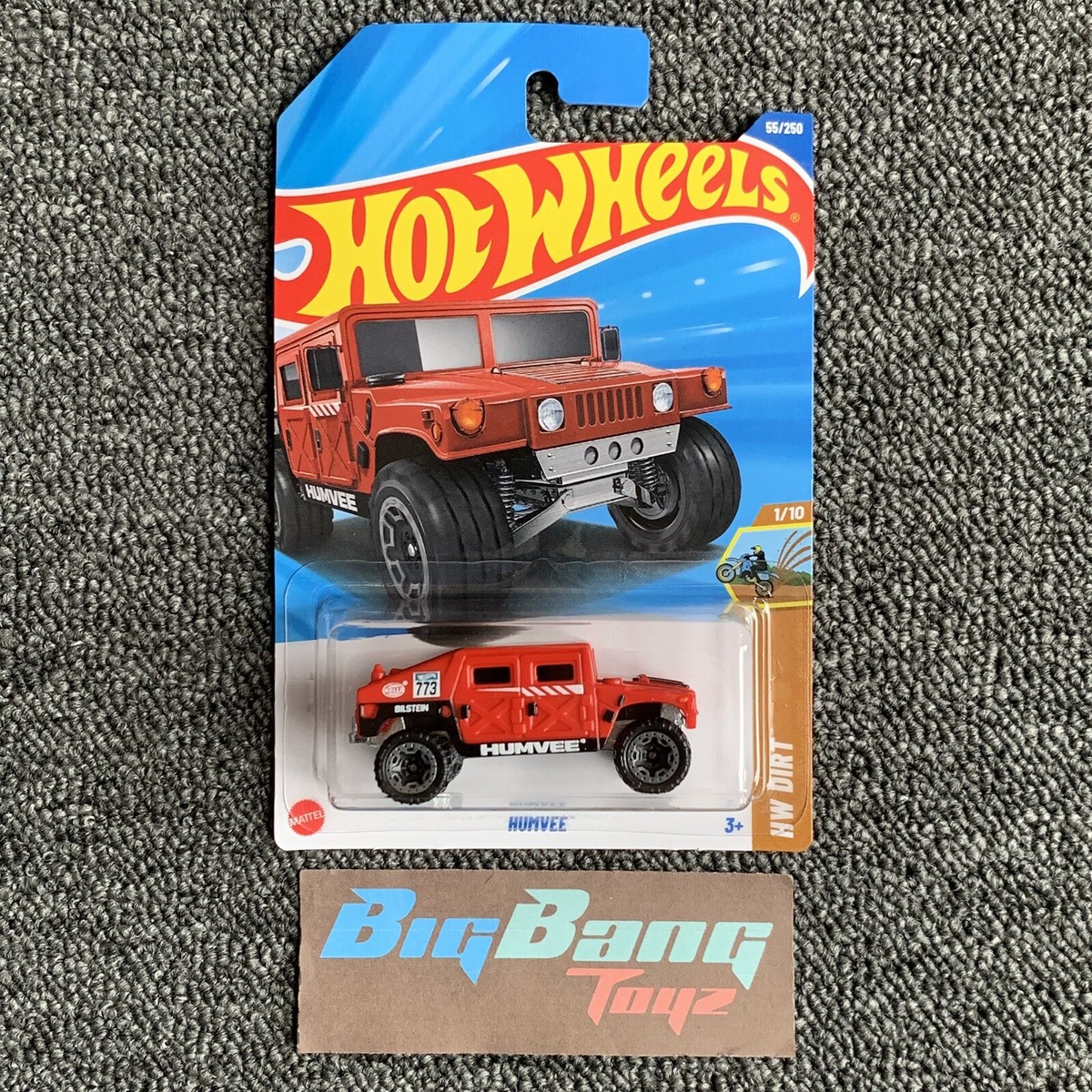 Hot Wheels Humvee Red #55 Mainline 2025 Case C (In-Stock) New | eBay