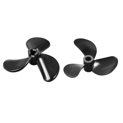 RC Boot CCW Propeller 5mm Welle 52mm 3Vane Drehboot Propeller 2 Stück