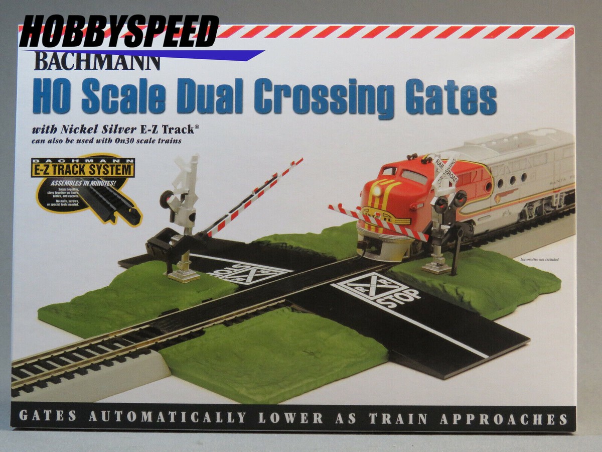 BACHMANN HO SCALE E-Z TRACK TRAIN ROAD CROSSING GATE highway