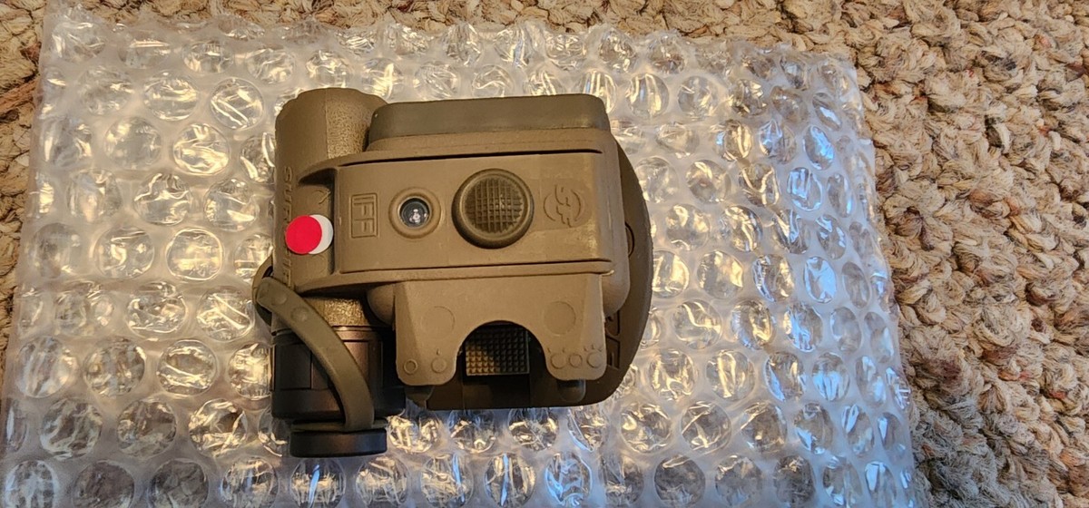 surefire hl1-c-tn シュアファイア　red White SureFire HL1-C-TN Helmet Light, 3V, 1.4-19.2 lu, Red/White