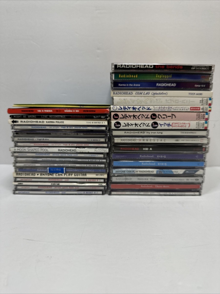 Radiohead CD まとめ Lot of 37 Radiohead CDs Japan Imports, UK Imports, and Unreleased