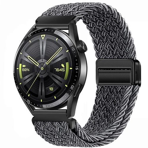 Correa de reloj de pulsera magnética de nailon trenzado de 18 mm 20 mm 22 mm correa de liberación rápida - Imagen 63 de 169