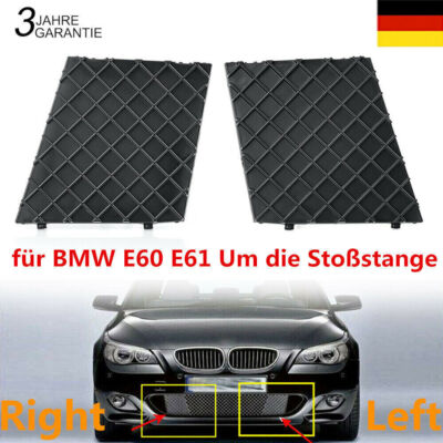 für BMW E60 E61 M Sport paket Vordere Unterer Grill Stoßstangenabdeckung Ersatz