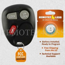 For 1999 - 2001 Gm Keyless Entry Remote 3b - 15732803 Kobut1bt