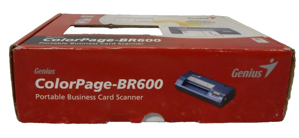 Genius ColorPage-BR600 Portable Business Card Scanner - Image 2 of 4