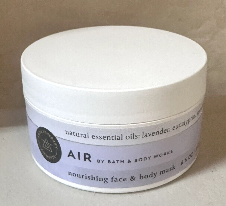 Mascarilla facial y corporal Bath & Body Works aromaterapia AIR 6,5 OZ NUEVA Foto 2 de 4