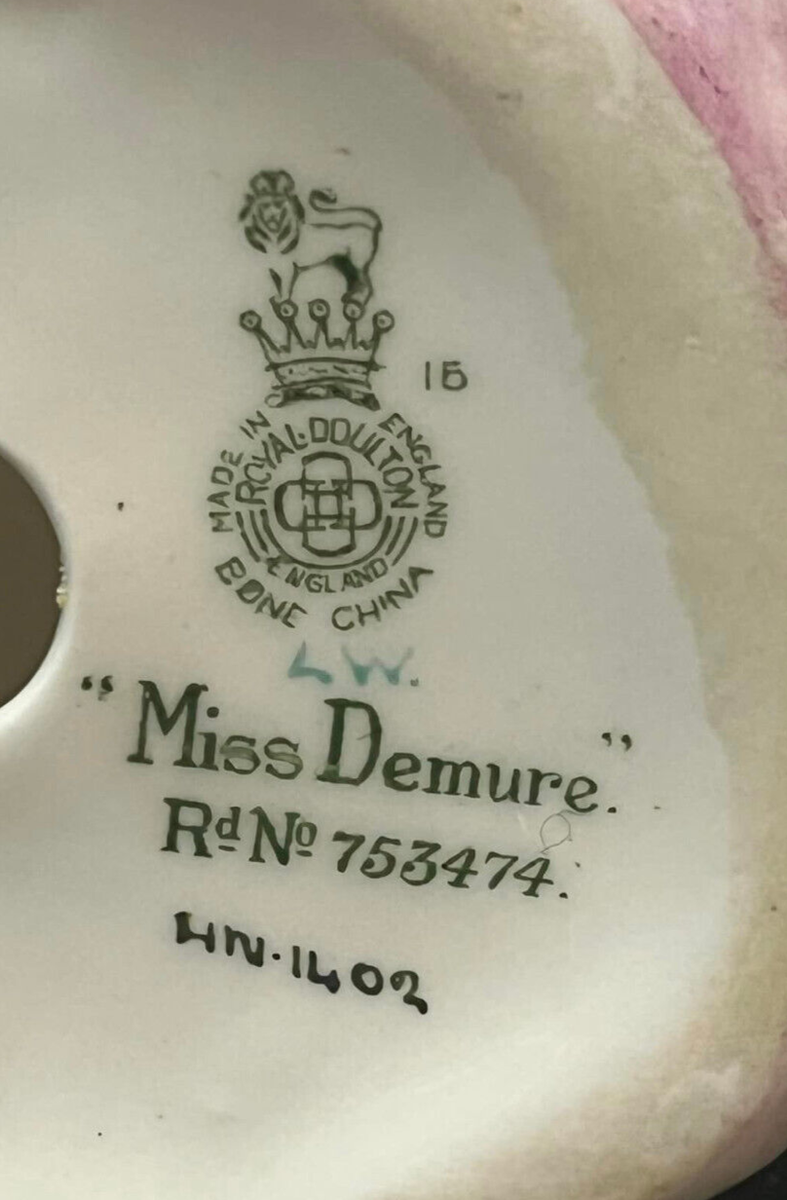 Royal Doulton Miss Demure | eBay